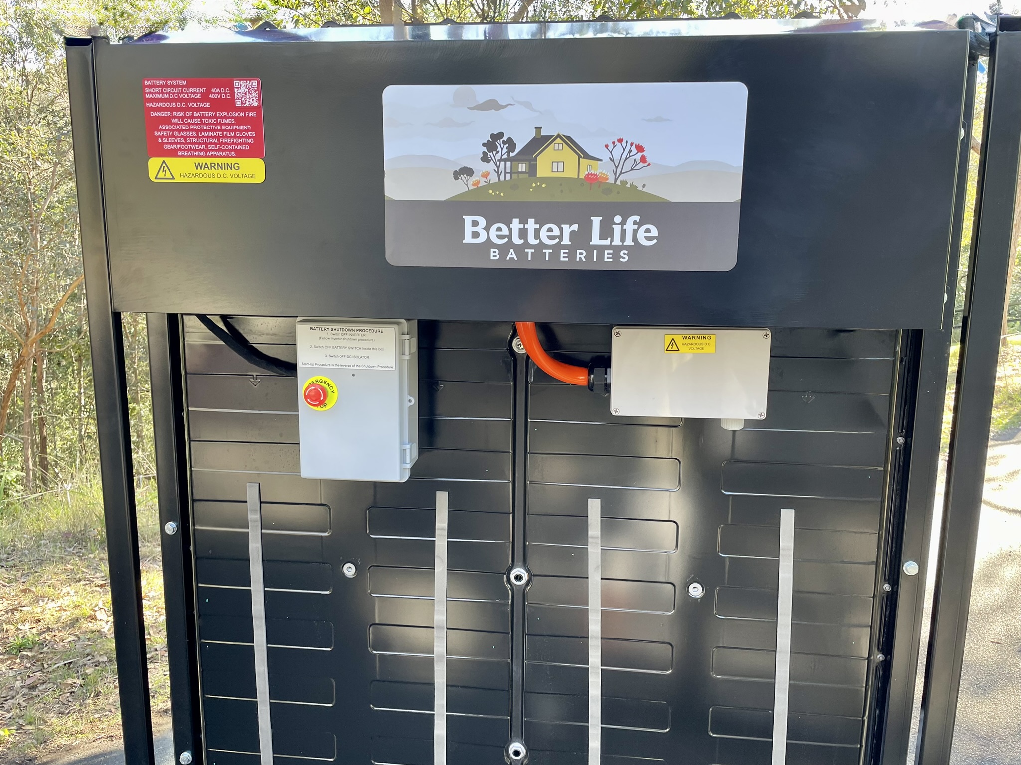 Better Life Batteries LFP pack — workshop product photo